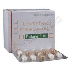 Dulane 30mg Capsule DR