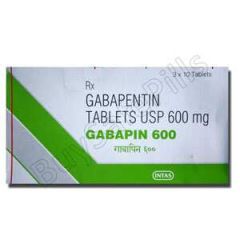 Gabapin 600	Mg