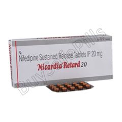 Nicardia Retard 20 Mg