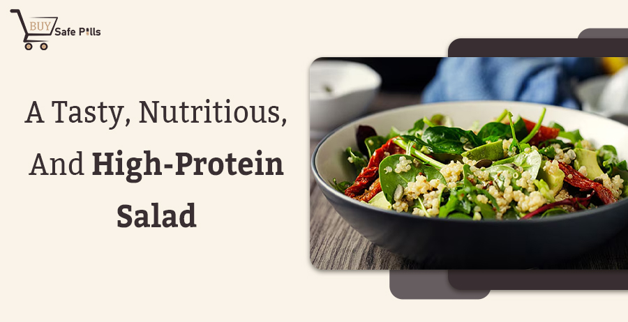A Tasty, Nutritious, And High-Protein Salad
