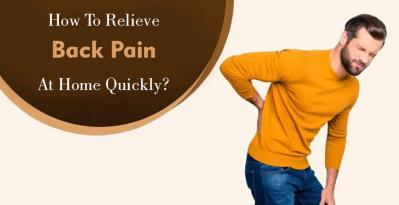 How to Relieve Back Pain at Home Quickly?